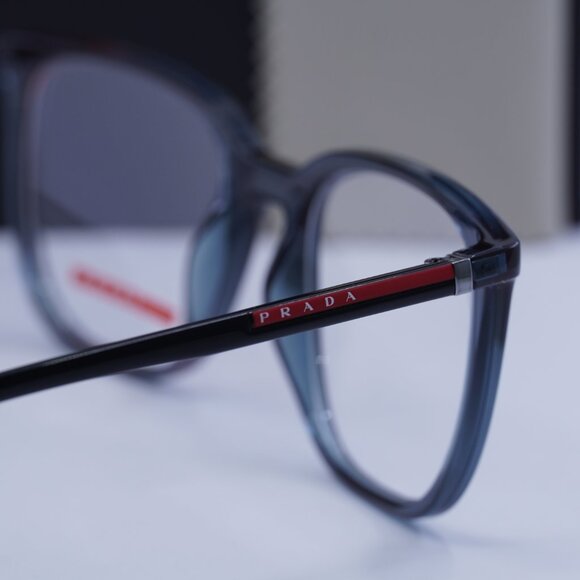 Final Price! Prada Sport PS01OV CZH1O1 Blue Eyeglasses - Picture 9 of 10